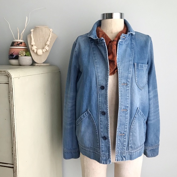 madewell joshua tree denim jacket
